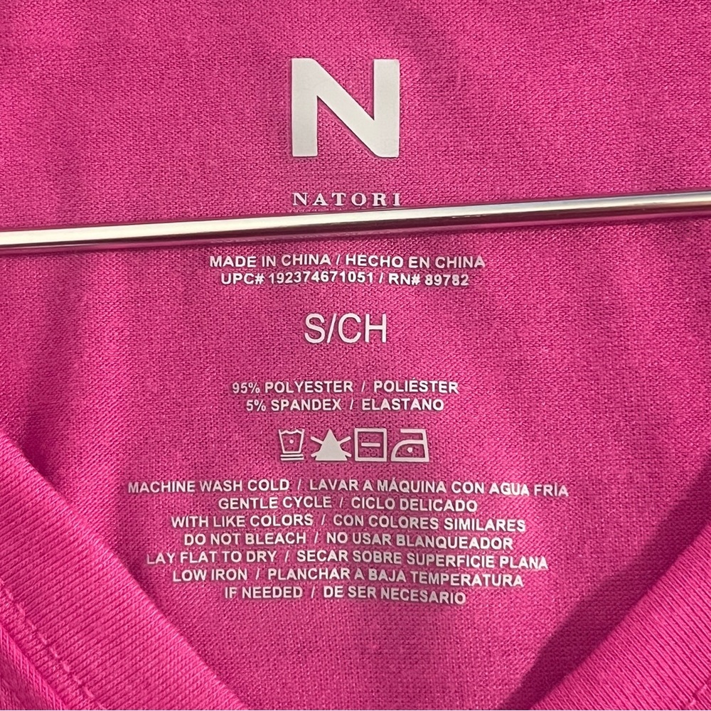 Natori Womens Sleep Dress V-Neck Short Sleeve Night Dress Small Cozy Comdort NWT - Picture 4 of 5